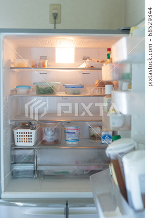 The contents of the refrigerator at home The contents of the refrigerator at home 68529344
