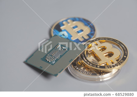 Central processing unit CPU microchip with Central processing unit CPU microchip with 68529880