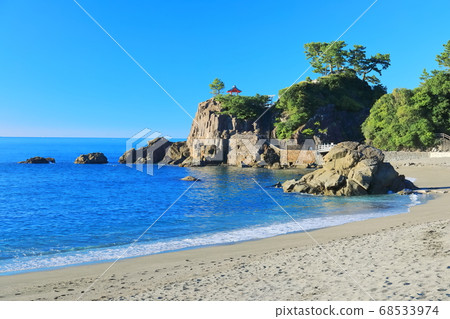 [高知縣]晴天下的桂海灘 68533974