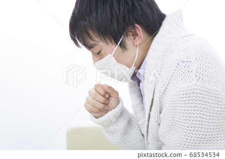 A man with a cold A man with a cold 68534534