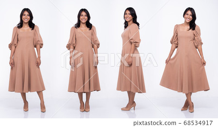 Asian woman wear blouse classic Mother style. 68534917