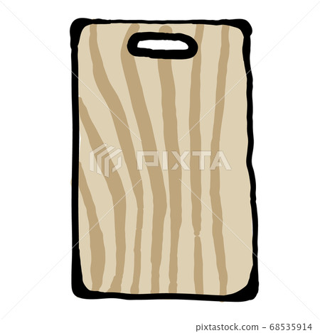 cookware, cutting board, grain of wood 68535914