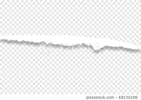 white ripped paper 68538206
