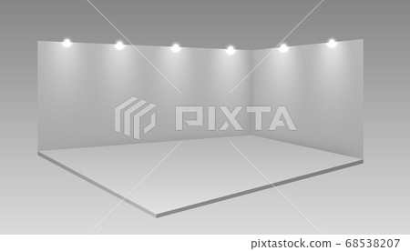 Expo stands mockup. Expo stands mockup. 68538207