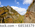 The Hoheikyo that the autumn leaves are colored 68538379