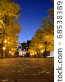 Ginkgo Trees and Former Hokkaido Government Office Building Red Brick Office Building 68538389