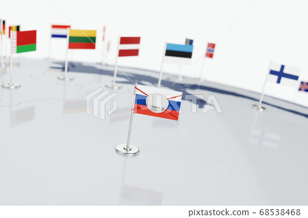 Coronavirus medical surgical face mask on the 68538468