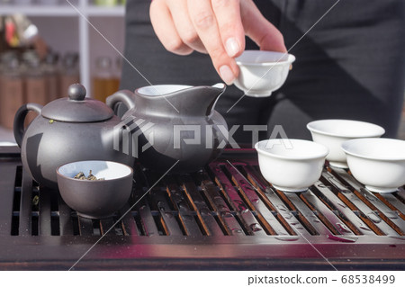 Making tea at Asia Street Food Market Making tea at Asia Street Food Market 68538499