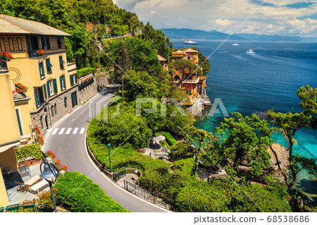 Amazing luxury homes near Portofino resort, Liguria, Italy, Europe Amazing luxury homes near Portofino resort, Liguria, Italy, Europe 68538686