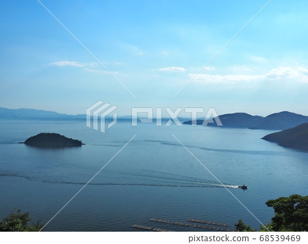 Harima-nada在夏天從Manyo海角看見 68539469