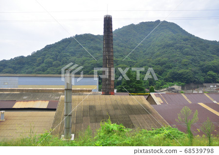 從岡山站到相生站的山陽本線窗口的風景 從岡山站到相生站的山陽本線窗口的風景 68539798
