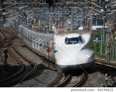 Shinkansen N700A at Maibara Station 68540625