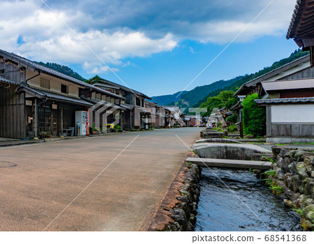 The streets of Kumakawa-juku on the Saba Kaido that brought the seafood of Wakasa to Kyoto 68541368