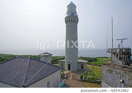 下關市立之島燈塔是日本50座燈塔的石製燈塔 下關市立之島燈塔是日本50座燈塔的石製燈塔 68541962
