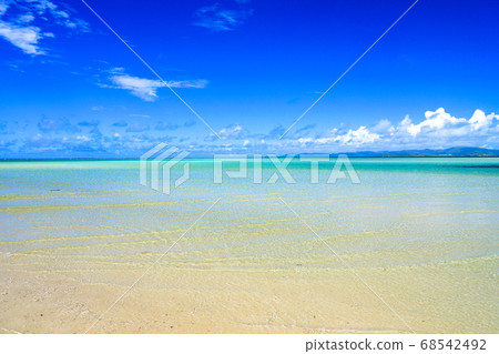 竹富島的康多海灘 竹富島的康多海灘 68542492