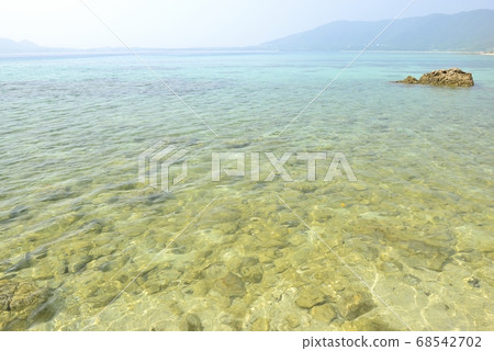 [Kagoshima Prefecture Amami Oshima] The sea on the Kurasaki coast 68542702