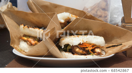 Asian street food cooking Asian street food cooking 68542867