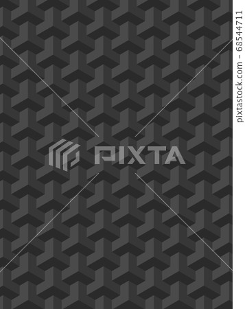 Bishamon r圖案3D日本圖案紡織品圖案 68544711