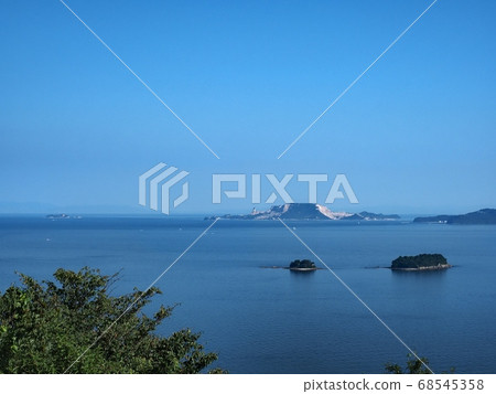 播磨道的風景，從萬葉岬眺望的播磨道的景色 68545358