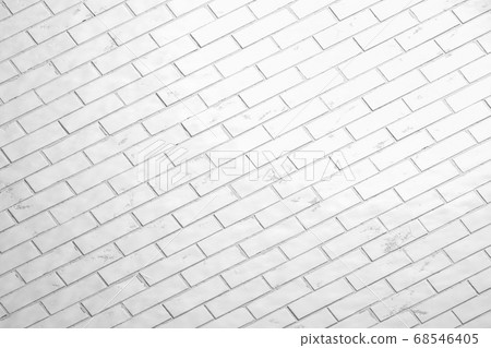 Blank white brick stone wall texture mockup, side view Blank white brick stone wall texture mockup, side view 68546405