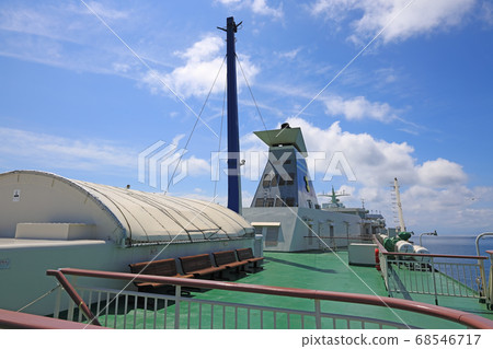 Traveling to Sado Island across the Sea of Japan in summer Traveling to Sado Island across the Sea of Japan in summer 68546717