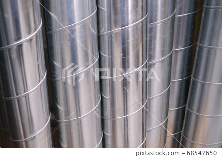 Glossy metal spiral duct 68547650
