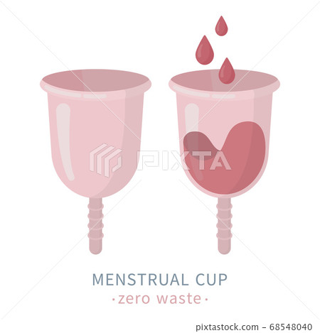 Menstrual cup, feminine period and hygiene product Menstrual cup, feminine period and hygiene product 68548040