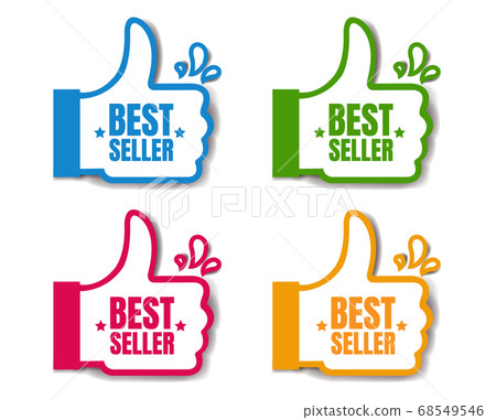 Banner Recommended With Thumbs Up 68549546