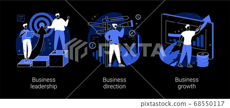 Business strategy abstract concept vector illustrations. Business strategy abstract concept vector illustrations. 68550117