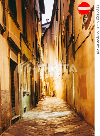A street in Lucca, Italy 68550318