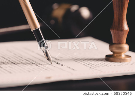 Law, notary, attorney background theme 68550546