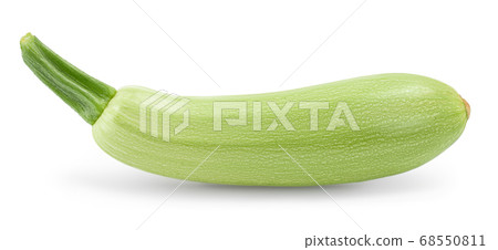 zucchini or marrow isolated on white background with clipping path and full depth of field zucchini or marrow isolated on white background with clipping path and full depth of field 68550811