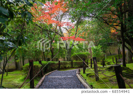 Autumn leaves at Kinchiin, Kyoto 68554941