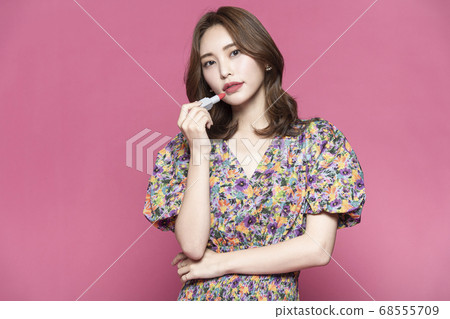 Beauty,pink,woman 68555709