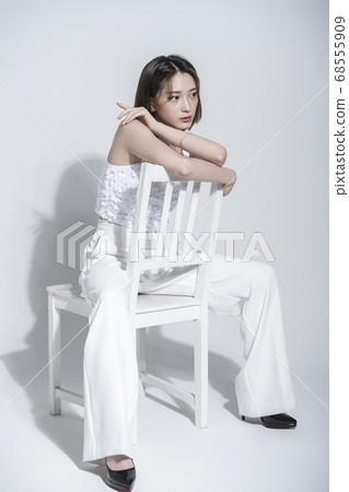 美女，女人，白 68555909