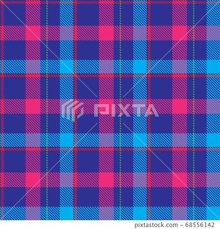 Checkered classical pattern tartan. 68556142