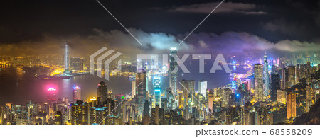Panoramic view of Hong Kong Panoramic view of Hong Kong 68558209