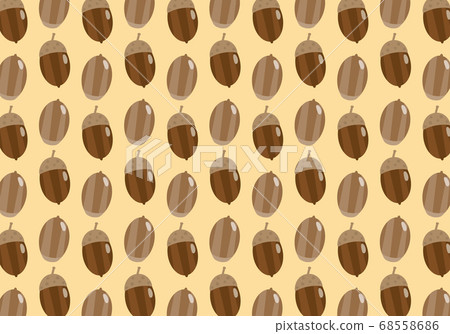 A cute background with acorn pattern 68558686