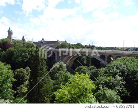 Luxembourg Old Town Adolf Bridge Luxembourg Old Town Adolf Bridge 68558791