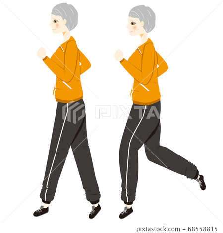 跑步的女人 跑步的女人 68558815