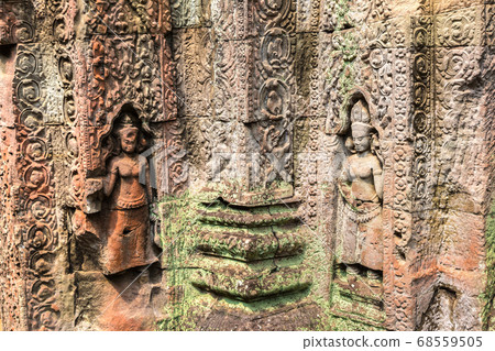 Preah Khan temple in Angkor Wat Preah Khan temple in Angkor Wat 68559505