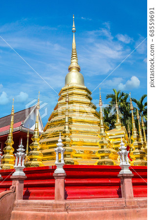 Buddhists temple in Chiang Mai Buddhists temple in Chiang Mai 68559691
