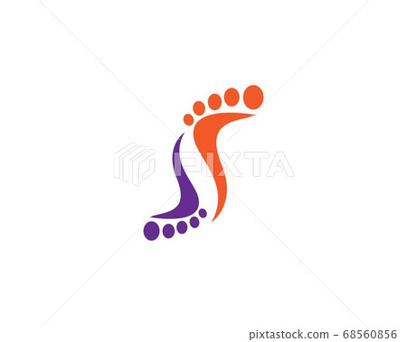 foot ilustration Logo vector foot ilustration Logo vector 68560856
