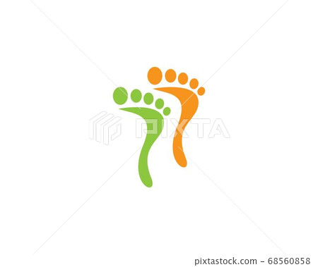 foot ilustration Logo vector 68560858