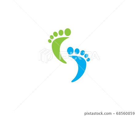 foot ilustration Logo vector 68560859