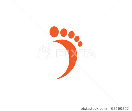 foot ilustration Logo vector 68560862