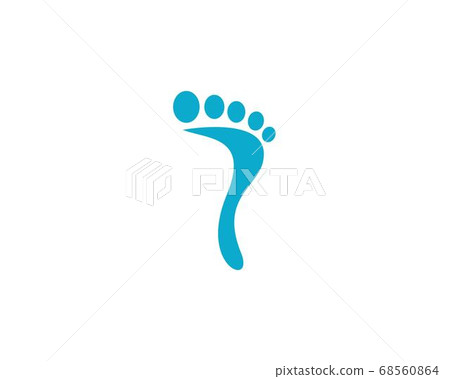 foot ilustration Logo vector foot ilustration Logo vector 68560864