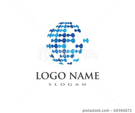 globe ilustration logo 68560872