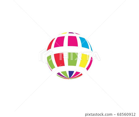 globe ilustration logo globe ilustration logo 68560912