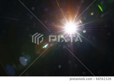 Abstract imitation sun starlight distant galaxy on 68561326